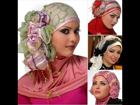 صور حجاب للمناسبات - اجدد اشكال الحجاب 3735 8