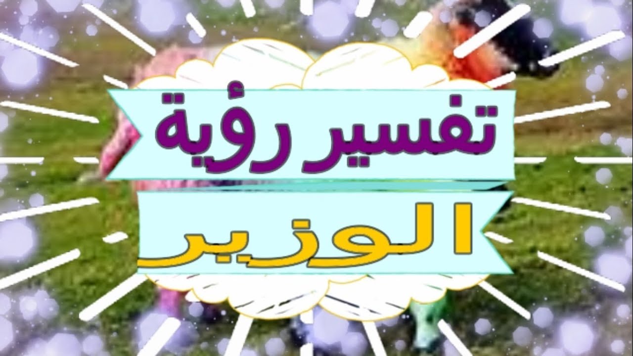 حلم رؤية الوزير-تفسير رؤيا الوزير 12548