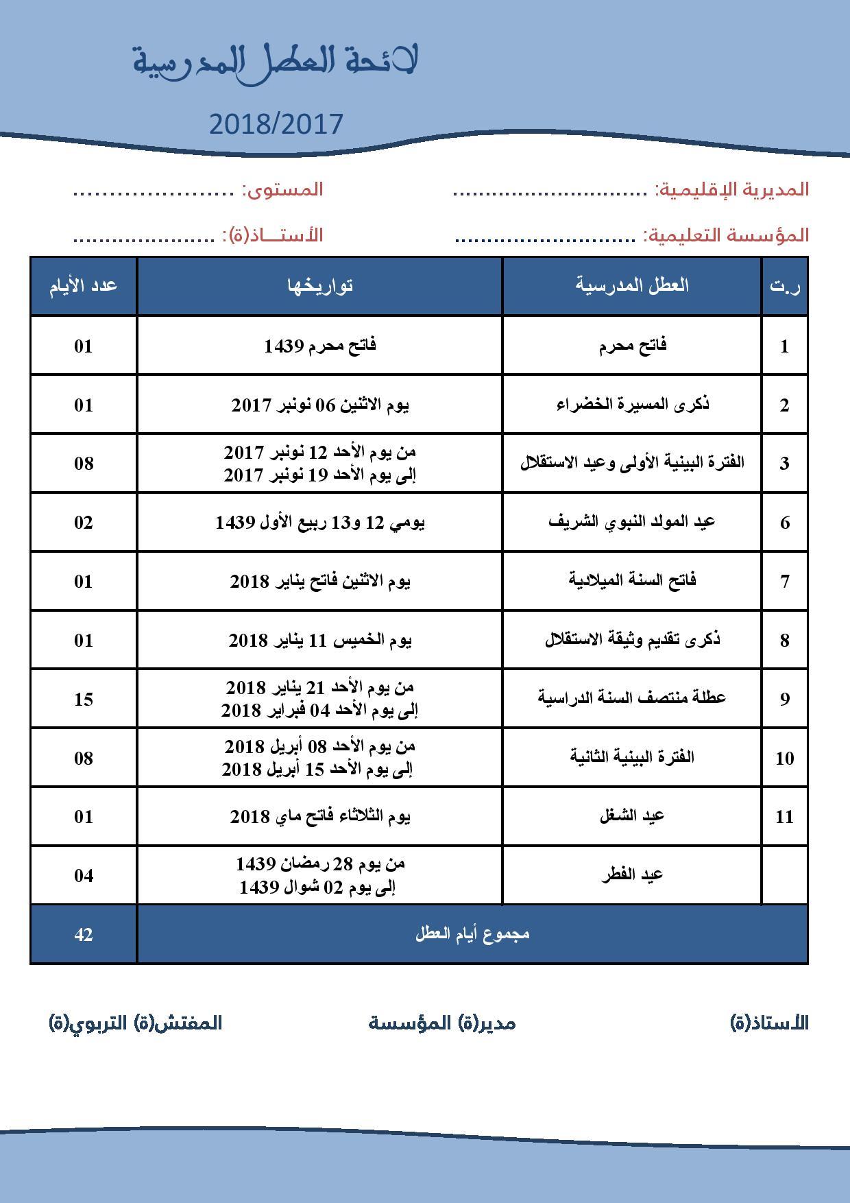 العطل المدرسية في المغرب 2024 , معلومات العطلية المدرسية