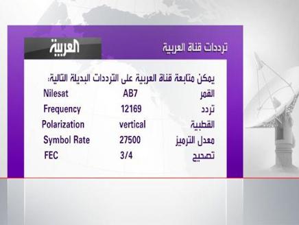 تردد قناة العربية - جديد القمر النايل سات 690 4