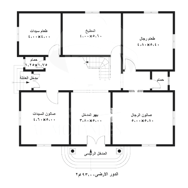 4105 مخططات منازل صغيرة - تصاميم مخططات للشقق ماريه سلامه