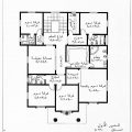 10682 11 مخطط شقة خمس غرف - اختار تصميم لبيتك من هنا ماريه سلامه